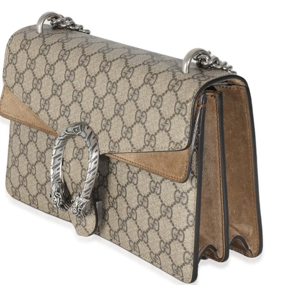 Gucci Tan and Brown Shoulder Bag